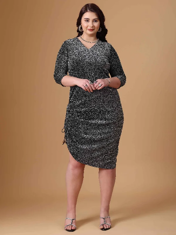 Silver Grey Bodycone Dress Bodycon Dress Trend