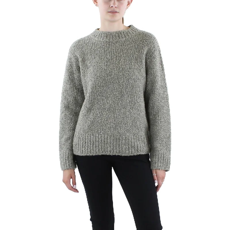 Eden Womens Textured Mock Neck Pullover Sweater Breathable sweaters