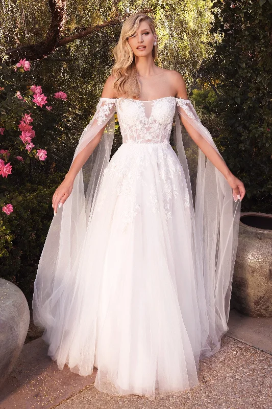 **Cinderella Divine A1080W: The Enchanting Gown for Unforgettable Occasions** Open Back Dress