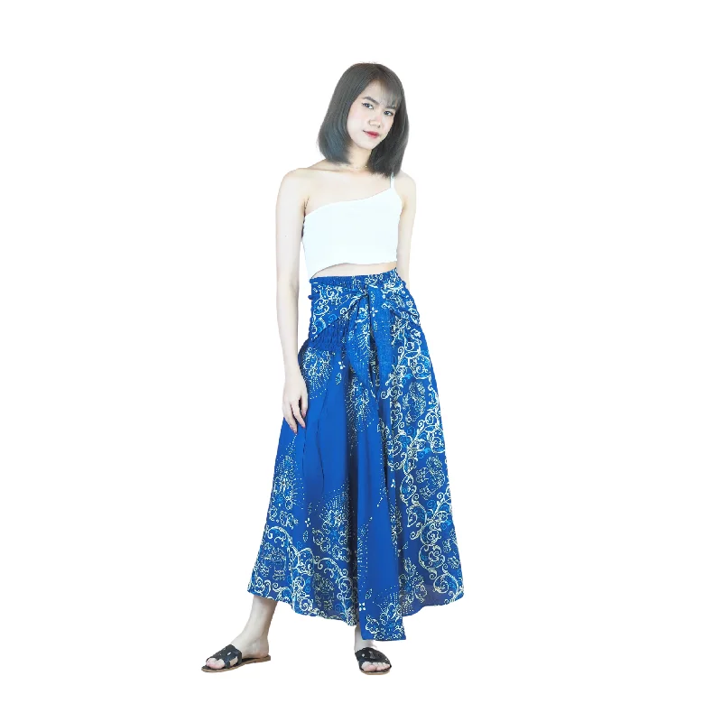 Cosmo Royal Elephant Women's Bohemian Skirt in Blue SK0033 020307 05 Earthy tone unclassified skirts