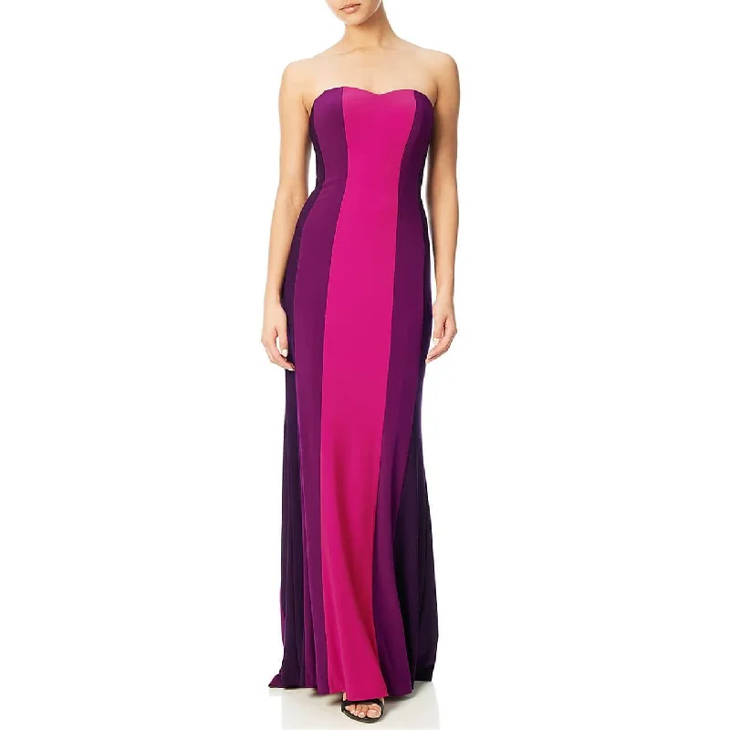 Adrianna Papell AP1E200919 - Stripe Color Block Evening Dress Chiffon party dresses