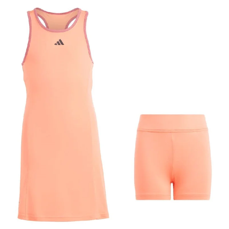 adidas Girl's Club Dress (Orange) Spring unclassified dresses