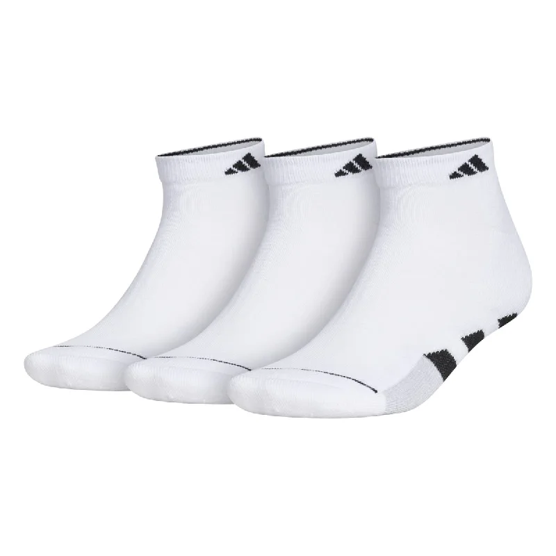 adidas Men's Cushioned Low-Cut Socks 3 Pack (White) Pastel unclassified dresses