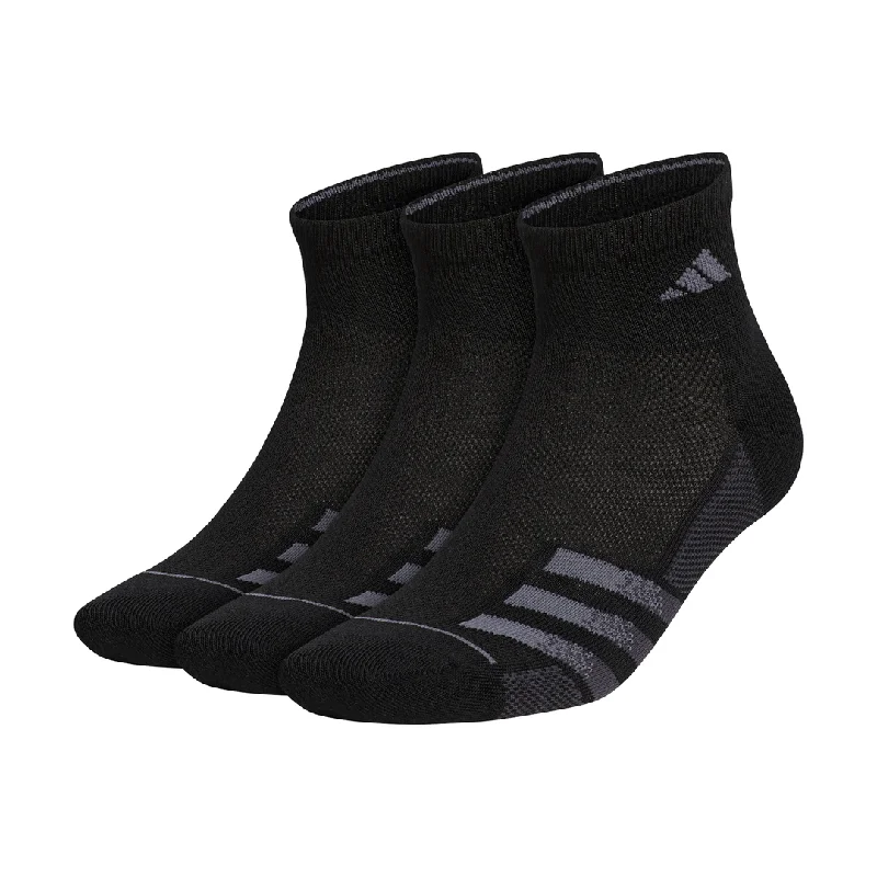 adidas Men's Superlite Quarter Crew Socks 3 Pack (Back) Earthy tone unclassified dresses