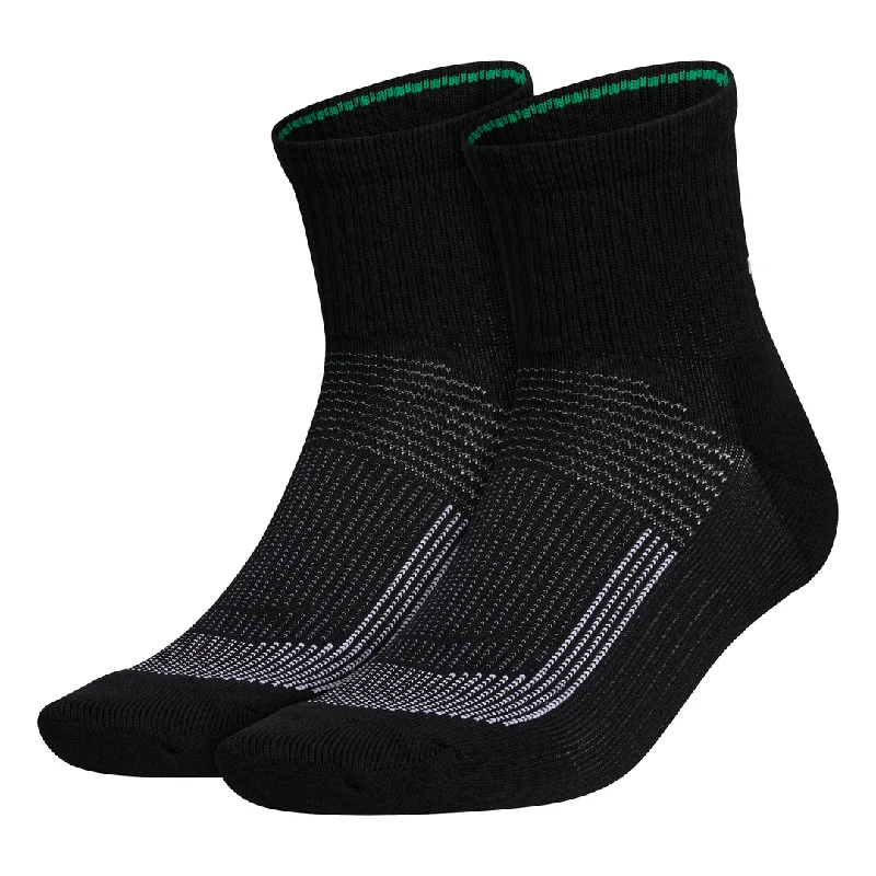 adidas Men's Superlite UB21 Quarter-Cut Socks (Black) Breathable unclassified dresses