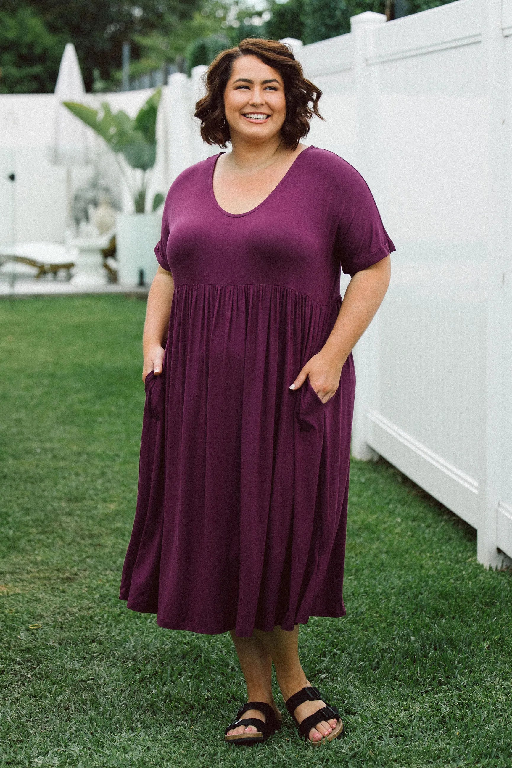 Ashleigh Dress - Berry Y2K unclassified dresses