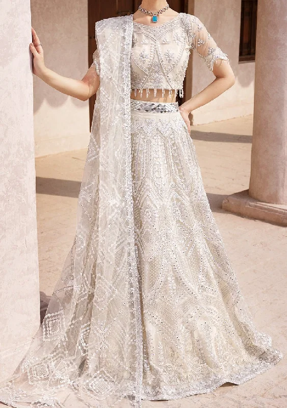 Emaan Adeel Pakistani Lehenga Choli Net Dress Striped unclassified dresses