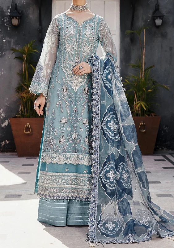 Emaan Adeel Pakistani Luxury Organza Dress Summer unclassified dresses