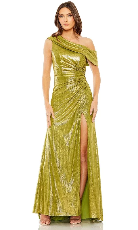 Ieena Duggal 27152 - Metallic Evening Dress Y2K unclassified dresses