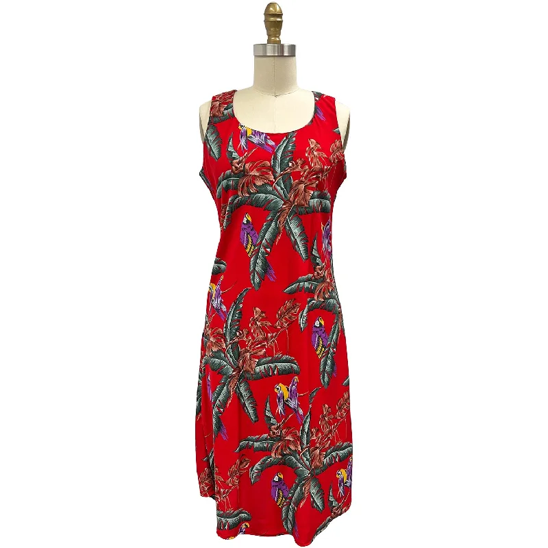 Jungle Bird Tank Dress (Magnum PI) Tank Dress Layer