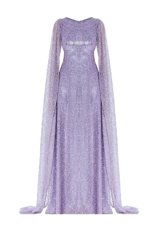 LA MAMOUNIA PURPLE GOWN Y2K unclassified dresses