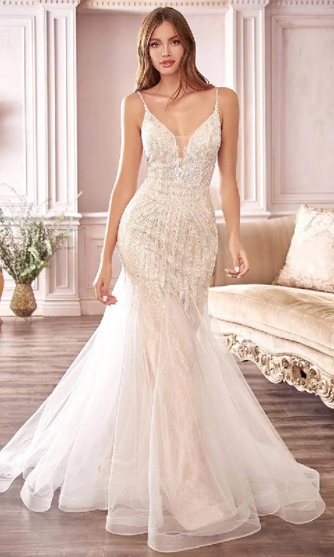 Ladivine Bridal - Beaded Sleeveless Bridal Gown CDS401 Street style unclassified dresses