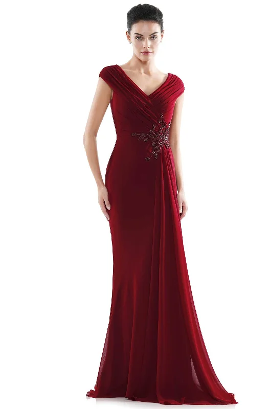 Marsoni by Colors -MV1080 Sheath Dress With Sweep Train Unique unclassified dresses