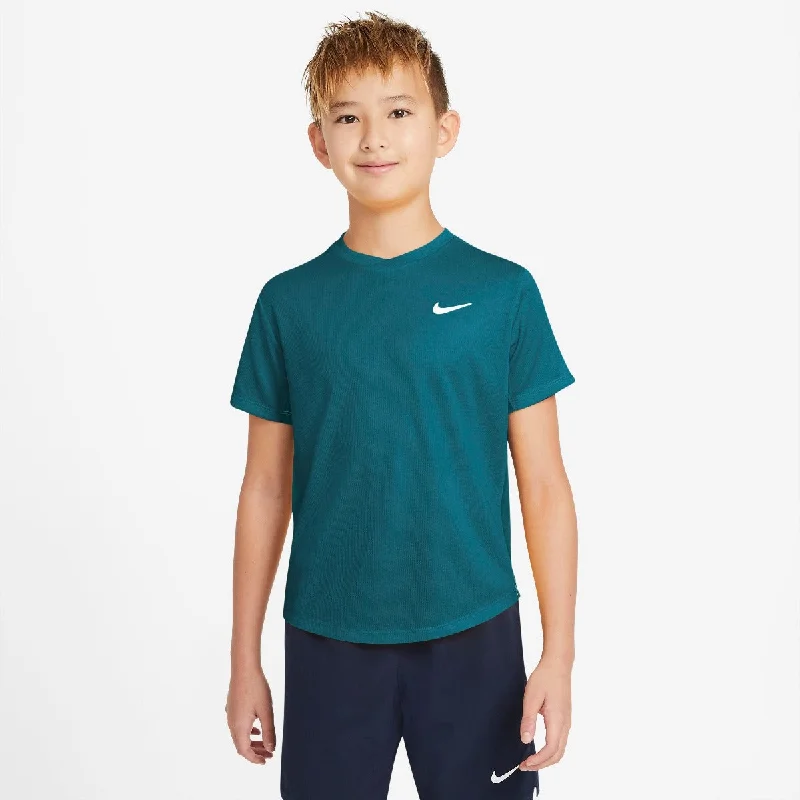 Nike Boys' Dri-FIT Victory Top (Bright Spruce/White) Office unclassified dresses