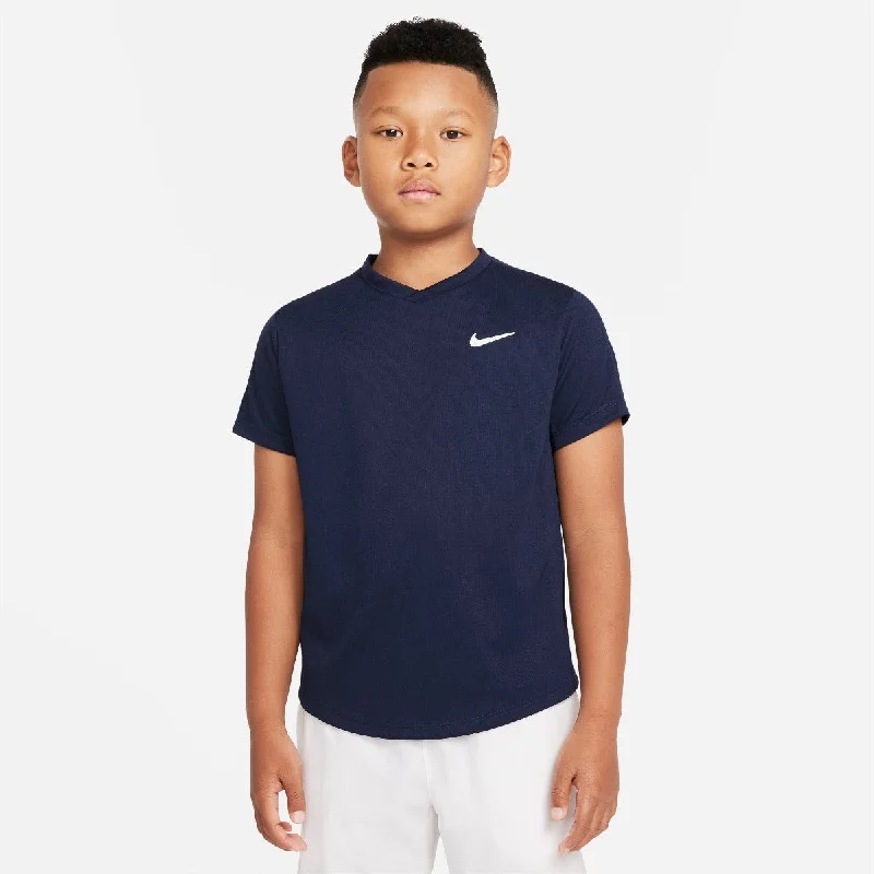 Nike Boys' Dri-FIT Victory Top (Obsidian/White) Festival unclassified dresses