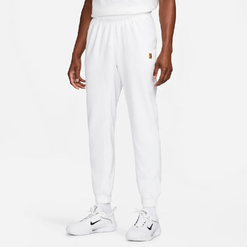 Nike Men's Court Dri-FIT Heritage Fleece Pant (White) Vintage unclassified dresses