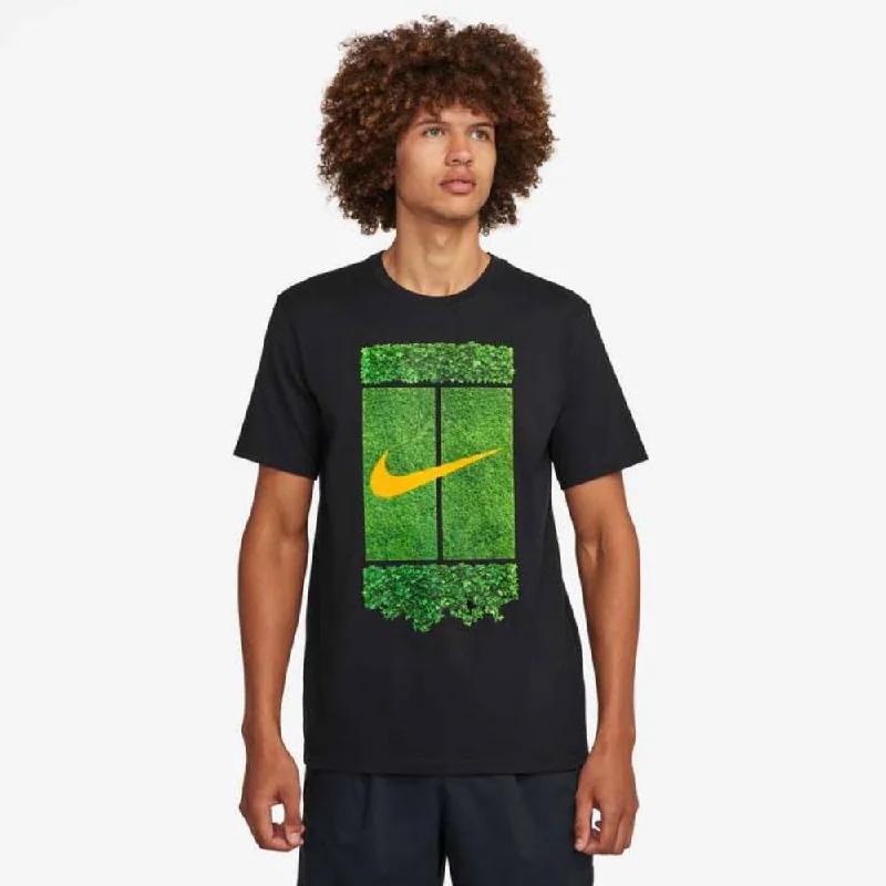 Nike Men's Court OC SU24 Tee Top (Black) Budget-friendly unclassified dresses