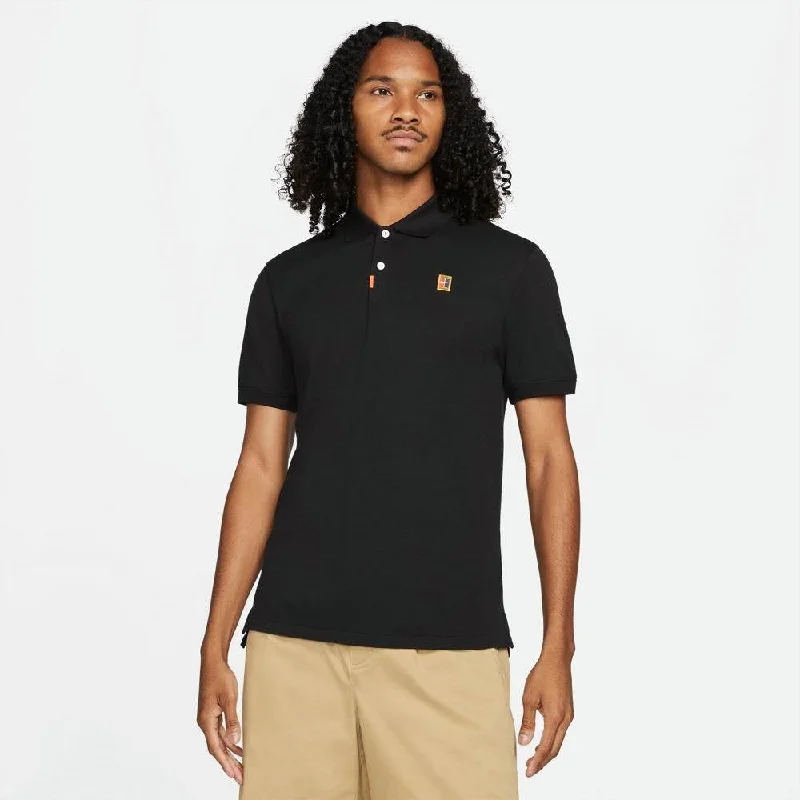 Nike Men's Dri-FIT Slim-Fit NYC Slam Polo (Black) Long unclassified dresses