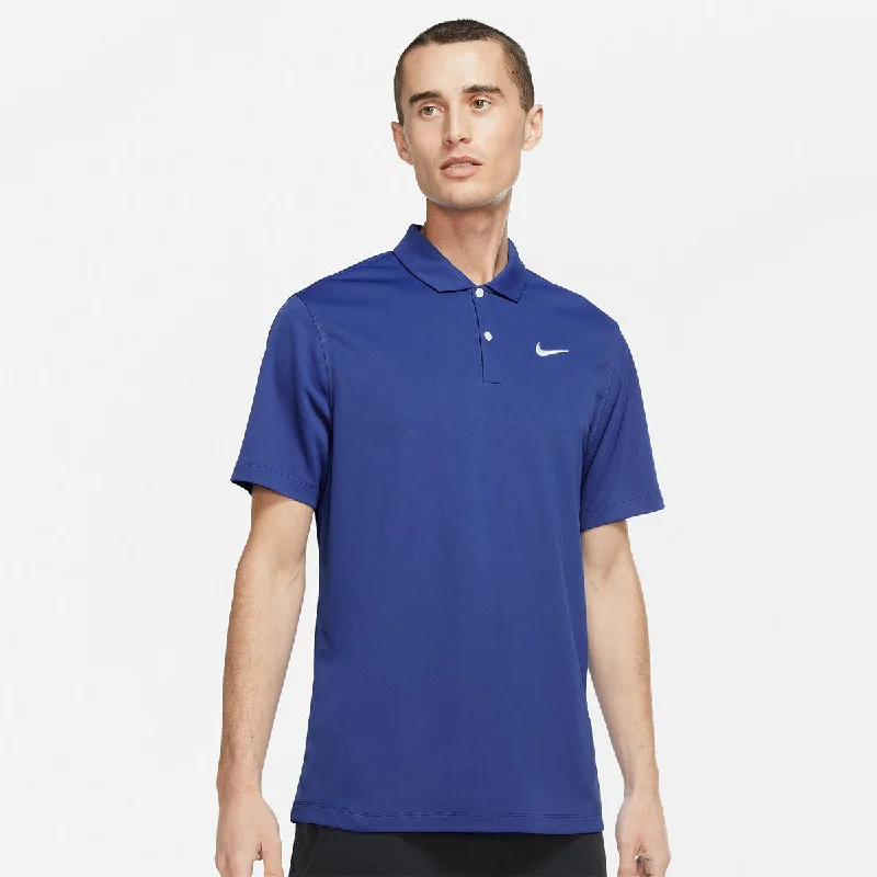 Nike Men's Dri-FIT Victory Solid Polo (Game Royal/White) Wrap unclassified dresses