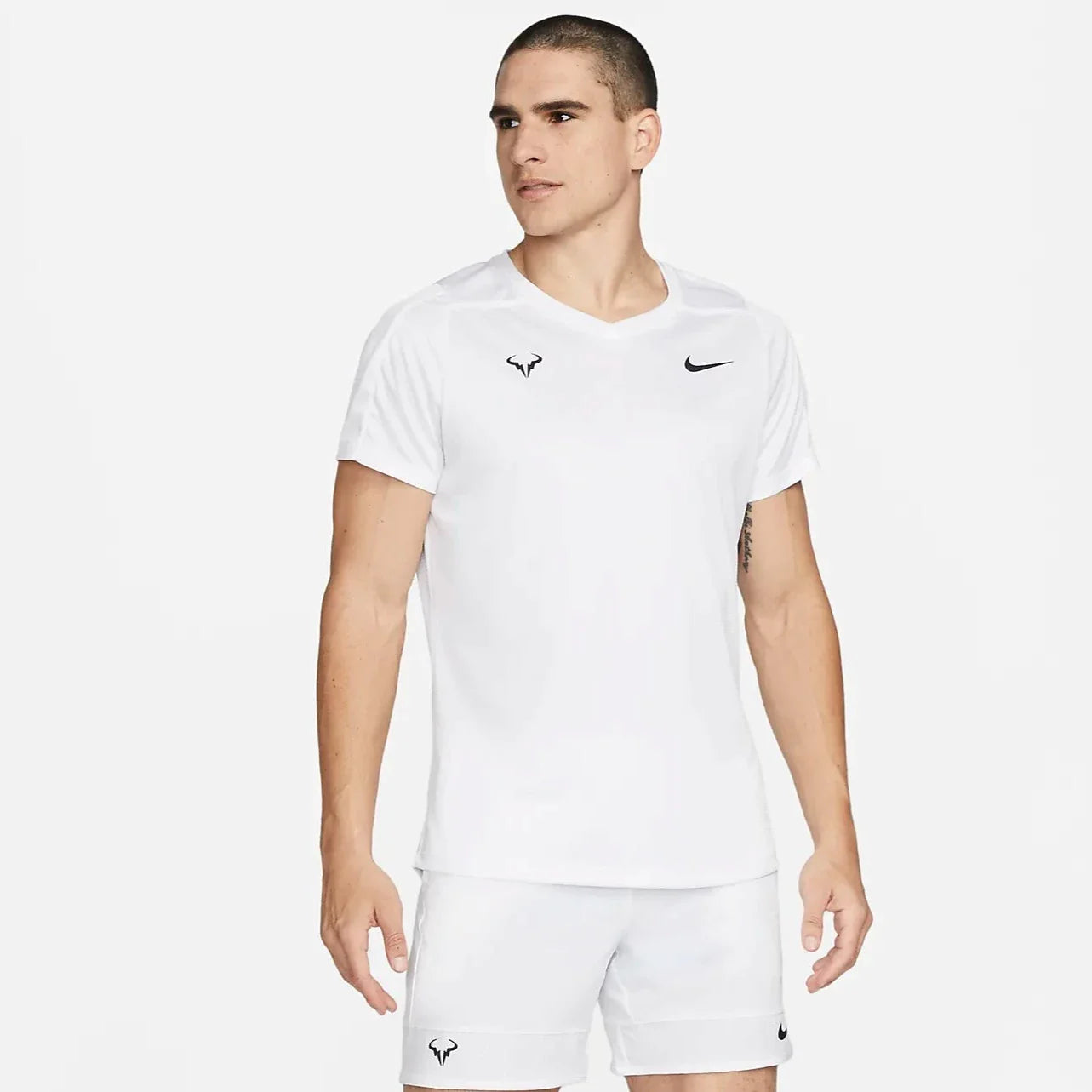 Nike Men's Rafa Dri-FIT Challenger Top (White) Velvet unclassified dresses