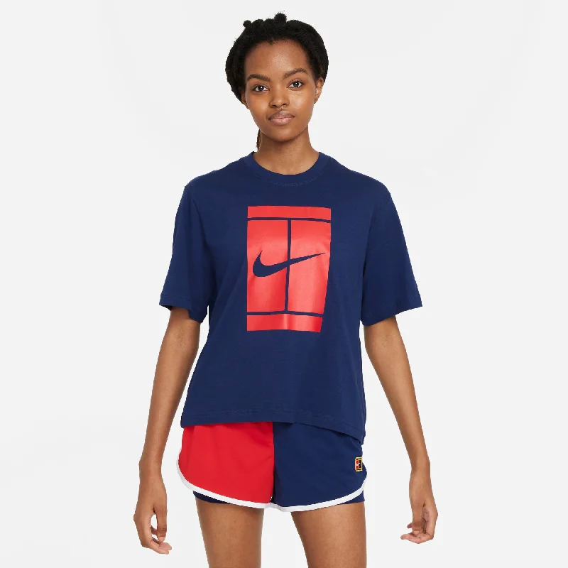 Nike Women's Seasonal NikeCourt Top (Binary Blue) Party unclassified dresses