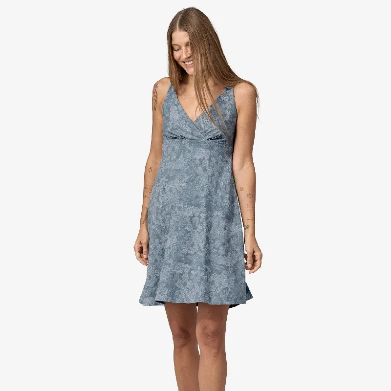 Patagonia W Amber Dawn Dress SPRING: LT PLUME GREY Fall unclassified dresses