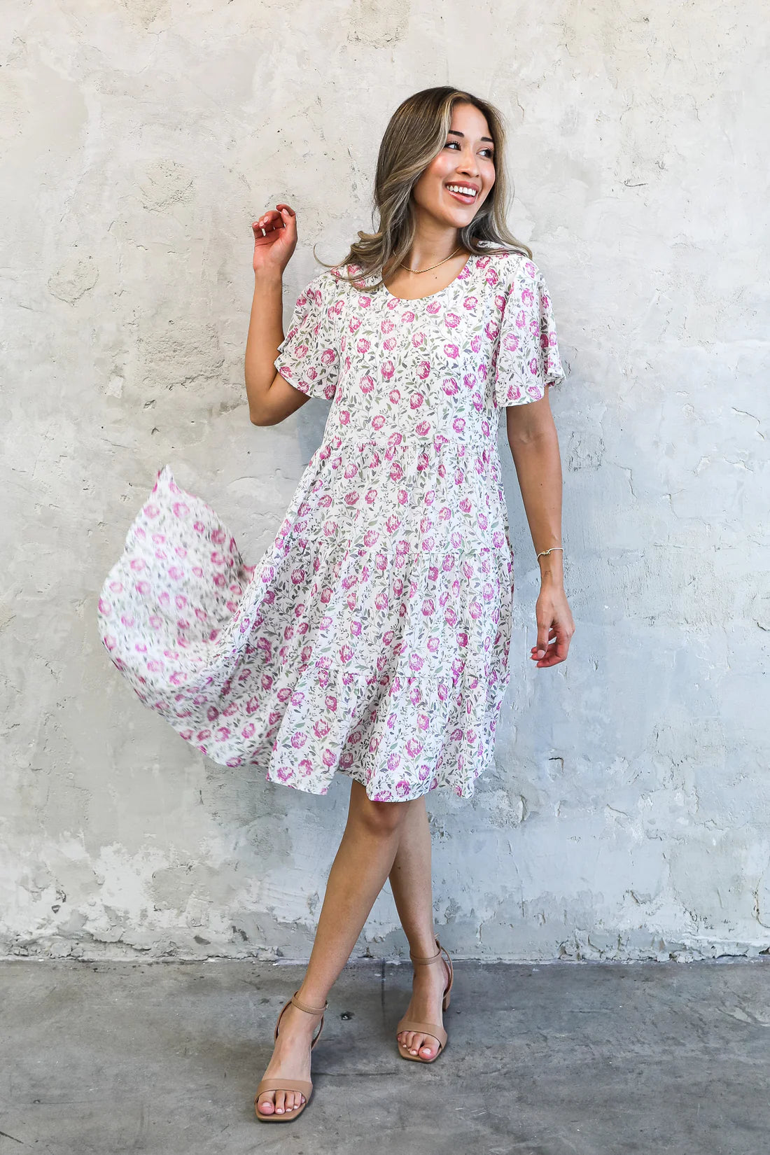 Sadie Dress in Azalea Flower Flowy unclassified dresses