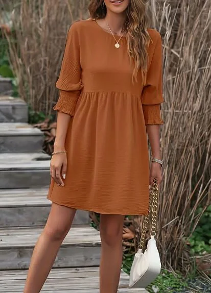 Simplistic Fall Dress Breathable unclassified dresses