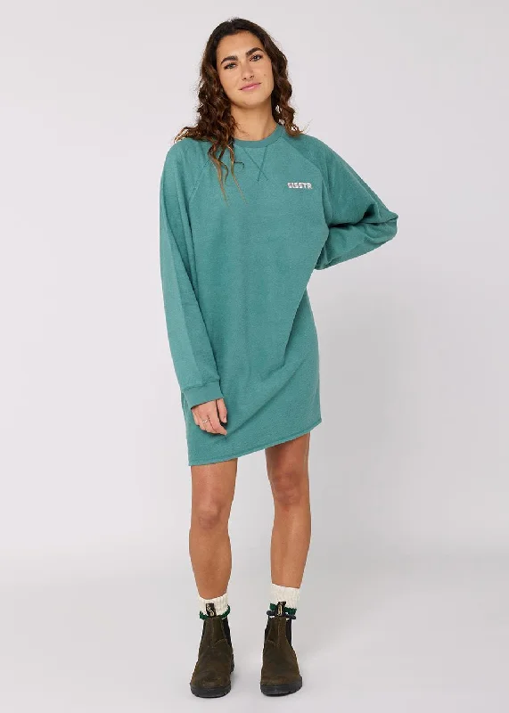 Sisstrevolution Agathe Dress - Teal Sea Spring unclassified dresses