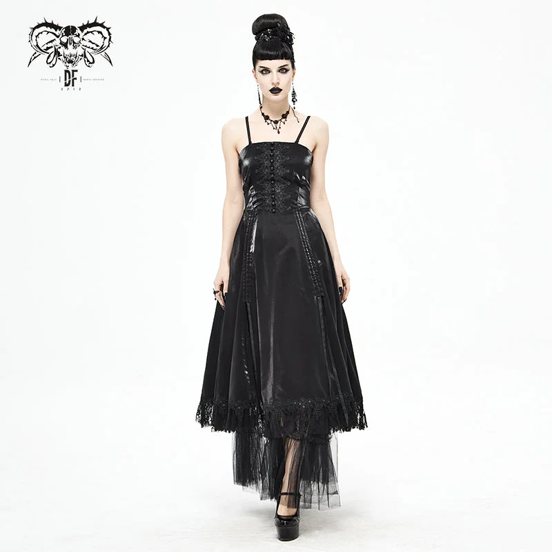 SKT11301 Gothic tube top layered gowns Casual unclassified dresses