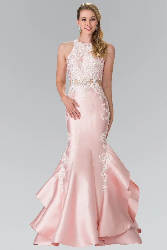 Sleeveless Embroidered Mermaid Gown by Elizabeth K GL2356 High-end unclassified dresses