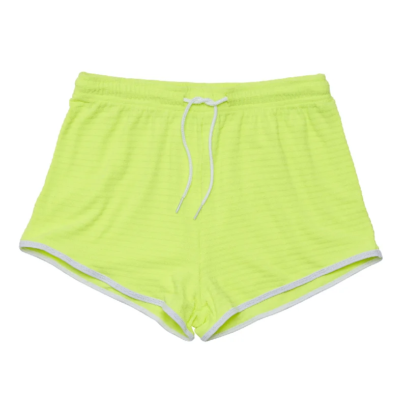 Citron Zest Swim Shorts Summer Mini Skirt