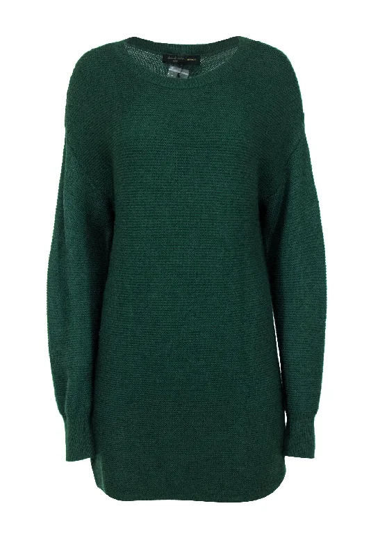 House of Harlow 1960 x Revolve - Emerald Green Oversized Slouchy Sweater Dress Sz S Long Knit Sweater Dress