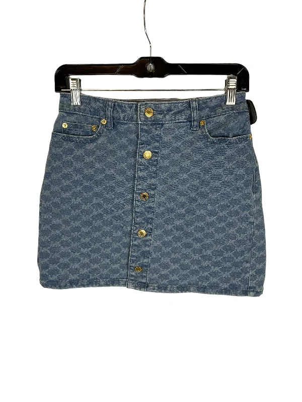 Blue Denim Skirt Designer Michael Kors, Size 0 Sexy Denim Skirt